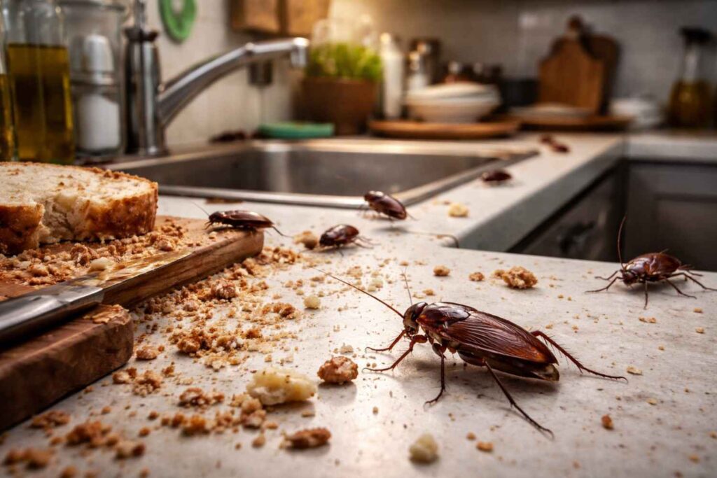 Why Are Cockroaches Suddenly Appearing in My Kitchen